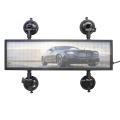 P4MM DC9-36VRGB full color video LED sign, used for car information advertising wireless smart LED display board