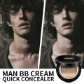 Pro Men Air Cushion With Replace Cream Oil Control Concealer Moisturizing Foundation Makeup Bare Natural Man Face Care BB Cream