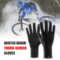 Anti Slip Windproof Thermal Warm Touchscreen Glove Winter Warm Gloves Men Women Sports Gloves with Thin Polar Fleece Lining