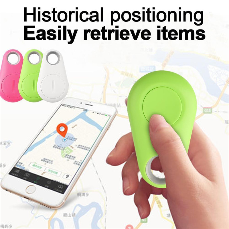 Mini Smart Label Bluetooth 4.0 Loss Tracker Child Elderly Bag Wallet Pet Key Finder GPS Locator Alarm Without Battery