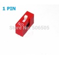10pcs 1 Position 1P DIP Switch 2.54mm Pitch 2 Row Slide DIP Switch