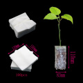 100pcs Biodegradable Flowerpot Non-woven Bags Nursery Bags, Nursery Tools Pots Garden Transplant Cultivation Bags 14 * 15 Cm