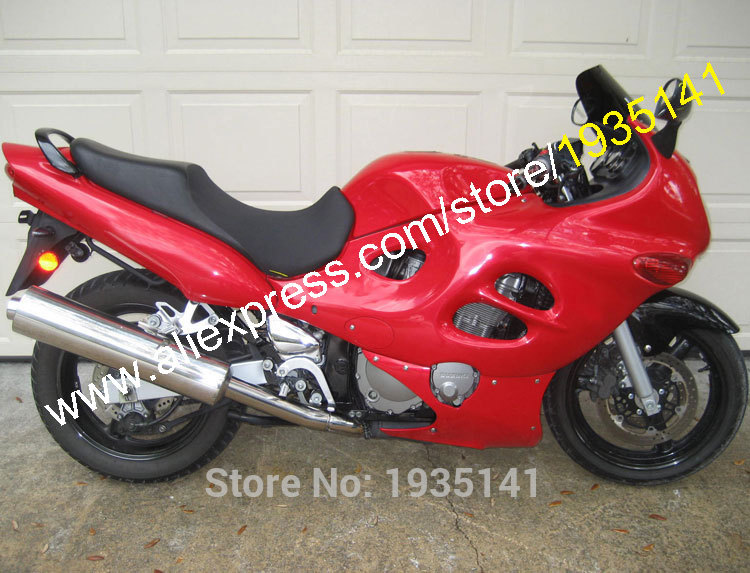 Red Body For Suzuki Katana GSX600F GSX750F 05 06 GSX 600F GSX 750F 2005 2006 Aftermarket Motorcycle Fairing Kit