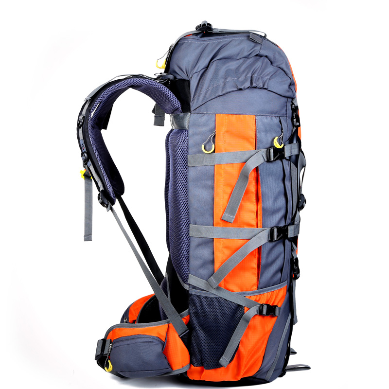 New 80L Waterproof Climbing Backpack Outdoor Sports Bag Travel Backpack Camping Hiking Backpack Trekking Bag Climbing Rucksack
