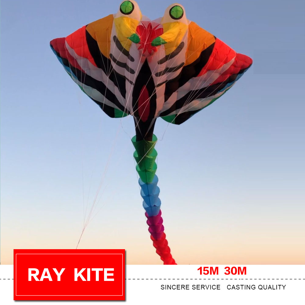 15m ray kite Devil Fish Kite Large Software Kite Pendant Large Oversized Kite