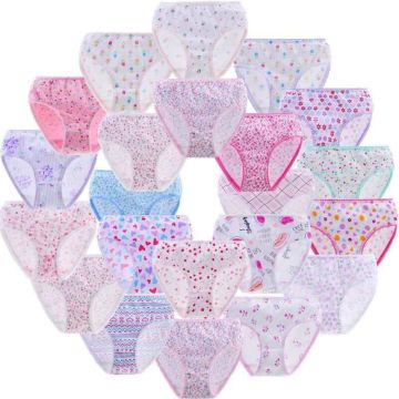 Baby Girls Cotton Underwear Kids Under Briefs Panties 12PCS/LOT