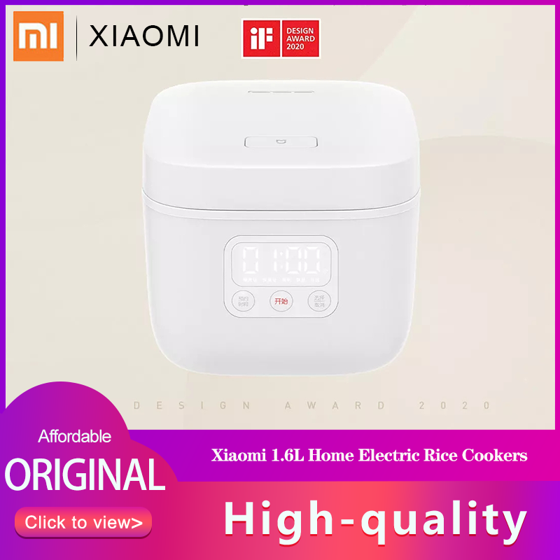 XIAOMI MIJIA mini rice cooker electric Small rice cooker Machine Intelligent Automatic App control household Kitchen slow Cooker