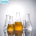 HUAOU 1000mL Erlenmeyer Flask 1L Borosilicate 3.3 Glass Narrow Neck Conical Triangle Flask Laboratory Chemistry Equipment