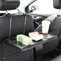 Car rear seat tray folding table drawer back seat tray car laptop tray computer tray portable car tray portable car dining table