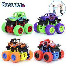 Four-wheel drive Kids Cars Toys Truck Inertia SUV Friction Power Vehicles Children Boy Super Cars Blaze Truck Children Gift Toys