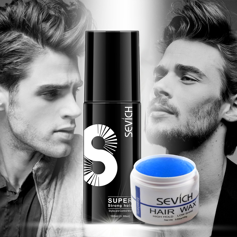 Sevich Hair Holding Spray 100ml Strong Hold Hair Wax Cream for Men Hair Fixing Suit Hair Gel Styling Care Product