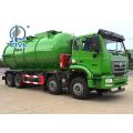 6X4 20000 Liters Vacuum Sewage Suction Truck