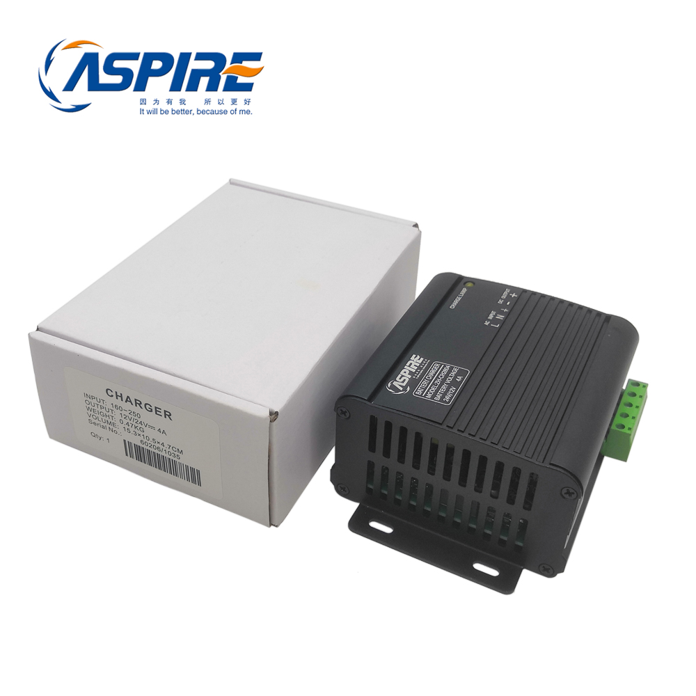 Aspire Dynamo Genset Intelligent Automatic Battery Charger 12V 24V ZH-CH2804A (3A/4A) for Diesel Generator