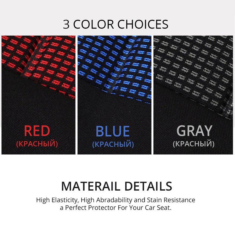 Car Seat Covers Car Seat Cover for Transporter/Van, Universal Fit with Artificial Leather,Truck Interior Accessories