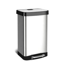 Soft Closed 55 L Stainless Steel Trash Can