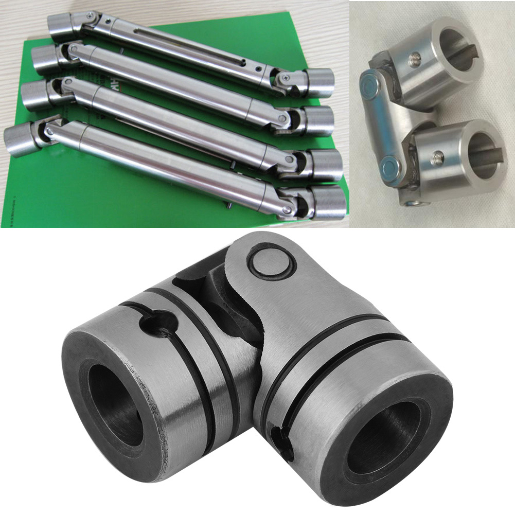Shaft Coupling Motor Connector DIY Steering Steel Universal 12mm Shaft Joint 12×23×52mm