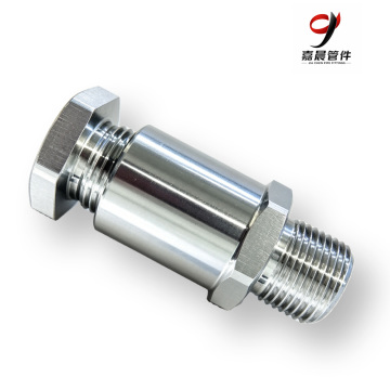 Stainless Long Bulkhead Pipe Adapter