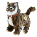 Walking Stuffed Animal Plush Cat Toy with Meow Sounds & Music for Kids Boys and Girls, 8 inches