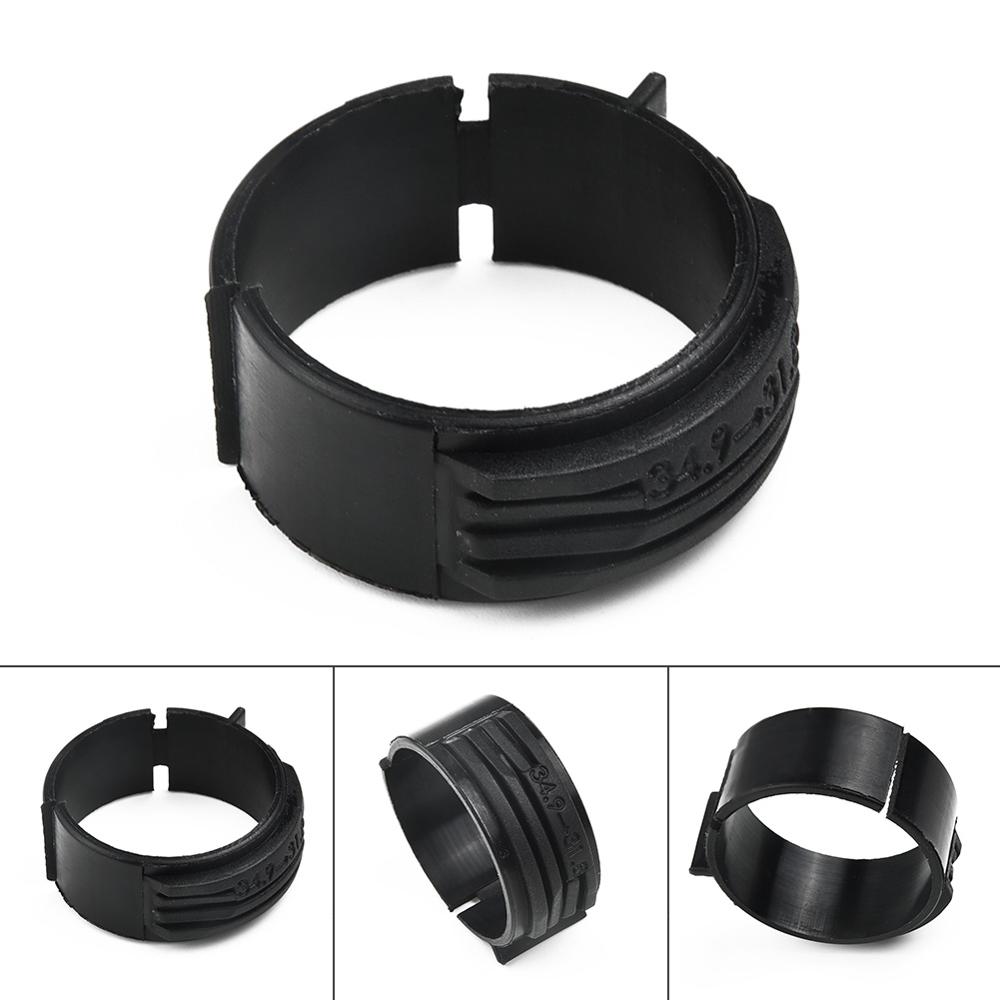 Bicycle Front Derailleur Clamp Band Adapter 34.9 to 31.8 Washer Backing Ring Cycling Braze-on Adapter Clamps Bike Parts Black