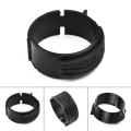 Bicycle Front Derailleur Clamp Band Adapter 34.9 to 31.8 Washer Backing Ring Cycling Braze-on Adapter Clamps Bike Parts Black