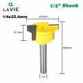 1/4" Shank Drawer Molding Router Bit Drawer Lock Tenon Knife Plug Wood Milling Cutter Door Woodworking Mitered Tool