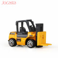 6 Type Mini Alloy Diecast Model Car Construction Vehicle Engineering Car Excavator Forklift Truck Toys Car for Boys Children
