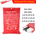 1M x 1M sealed fire blanket housing safety fire extinguisher tent ship emergency life shed safety cover