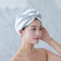 Microfiber Bath Towel Hair Dry Quick Drying Lady Bath Towel Soft Shower Cap Hat for Lady Man Turban Head Wrap Bathing Supplies