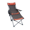 Outdoor folding portable lounge chair deck chair beach seat fishing stool nap bed camping cot detachable multifunctional chair