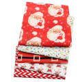 Patchwork Christmas Printed Polyester Cotton Fabric for Tissue Sewing Quilting Fabrics Needlework Material DIY,c13579