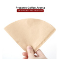 ICafilasNew Wooden Hand V60 Dripper Paper Coffee Filter 102 coffee strainer Bag Espresso Tea Infuser Accessories
