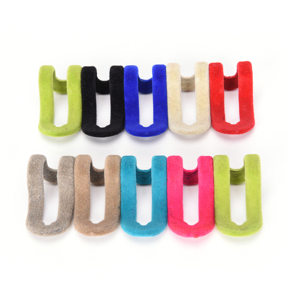 5PCS Flocking Clothes Hanger Hook Closet Organizer hooks for clothes hangers Flocking Clothes Hanger Easy Hook Closet Organizer