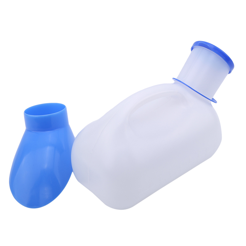 Portable Unisex Plastic Mobile Urinal Toilet Aid Bottle With Interface Outdoor Camping Pe Urinal