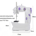 Electric Mini Sewing Machine For Home Hand Machine Sew Lock Stitch Adjustment With Light Handheld Portable mini Sewing Machine