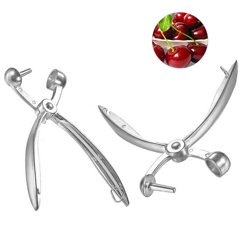 Cherry Olive Pitter Stoner Pits Seed Fruits Remover Core Easy Squeeze Stone