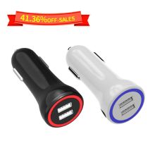 24W 4.8A Dual USB Car Charger Cigarette Lighter