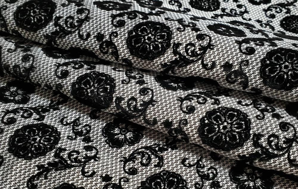 Upholstery Flocking Sofa Fabric