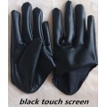 black touch screen