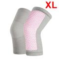 2pcs Sports Knee Pads for Sports Climbing Plus Velvet Warm Knitted Bamboo Comfortable to Wear Suitable for Volleyball Protector