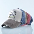 Fashion Baseball Caps Women 100% Cotton Snapback Dad Hats For Men Spring Summer Panda Pattern Embroidery Hip Hop Bone Gorras