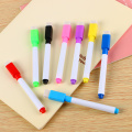 Ellen Brook 8 PCS /Set Whiteboard Pen Creative With Brush Water-based Erasable Pen School Office Supplies White Board Marker
