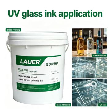 LED-UV glass screen printing ink