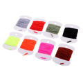 Cotton Thread Fly Tying Body Materials Rayon Chenille Yarn 2mm Small 8 Colors 2m Replacement Tackles for Fishing Lovers