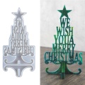 Christmas Tree Ornaments Epoxy Resin Mold Merry Christmas Home Decor Art Mould X7YA