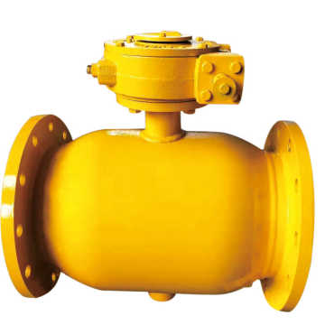 304 stainless steel fully welded flange ball valve