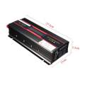 Inverter 12V 220V 6000W P eak Power Inverter Voltage Convertor Transformer 12V/24V To 110V/220V Inversor + LCD Display