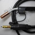 MT25 MT-25 Miller CO2 Mig Welding Torch Air Cooled With Miller Fitting 3 Meters