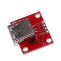 USB Female Power USB Type A Female Module Breakout Converter Board Breadboard Dropship