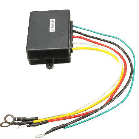 12V 50Ft Auto Wireless Console Winch Remote Control Car Manual Transmitter Button Console For Car Atv Suv Truck