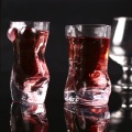 Transparent Wine Glass Cup Clear Beer Juice Cup Durable Creative Cheers KTV Bar Whiskey Ice Drinking Glasses For Bar Decorations